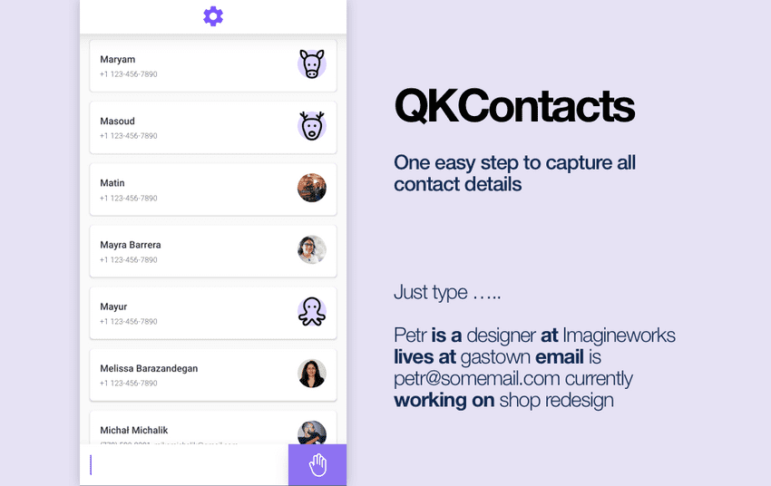 QKContacts Hero Image